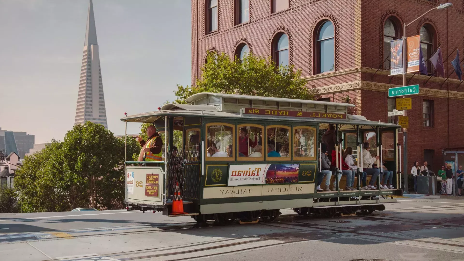 Teleférico em Nob Hill