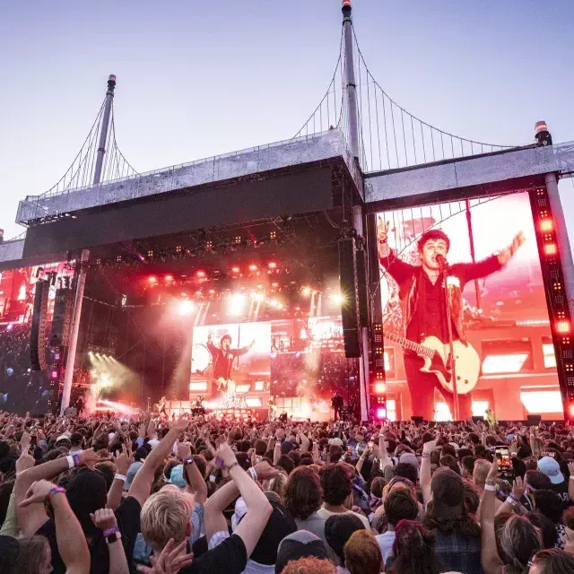 I Green Day all'Outside Lands